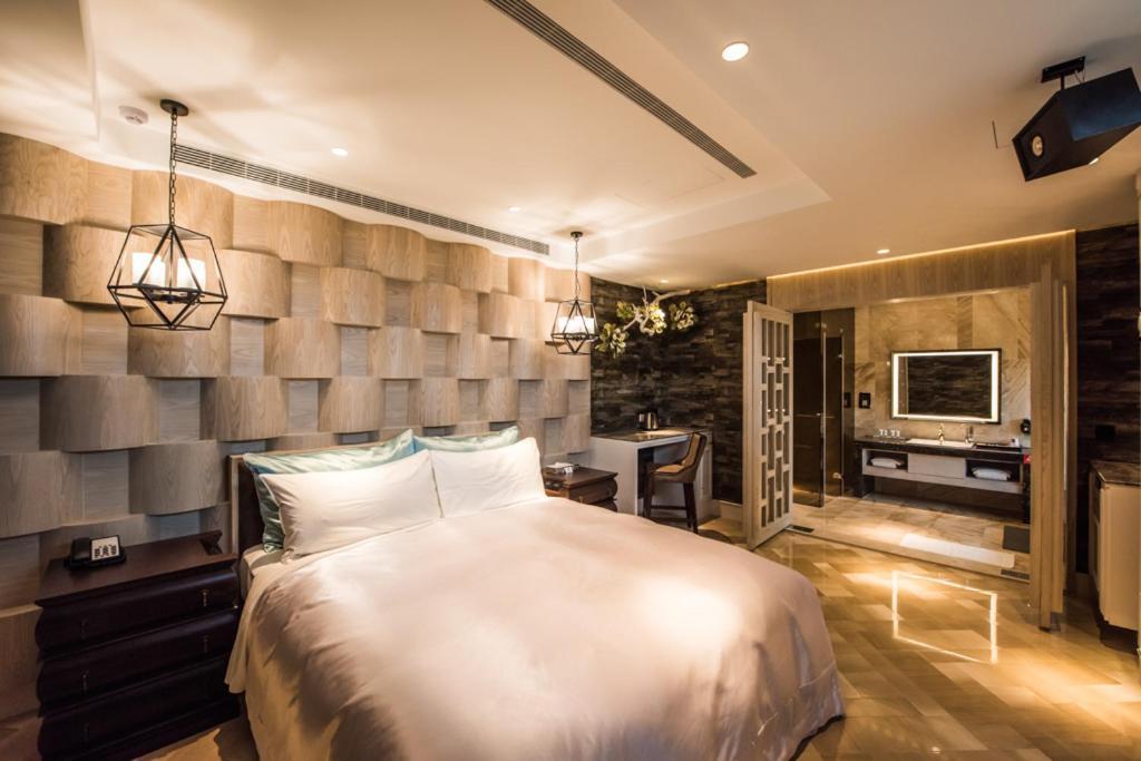 Green Palm Motel Юаньлинь Экстерьер фото