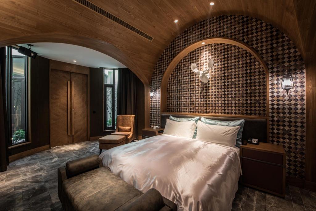 Green Palm Motel Юаньлинь Экстерьер фото