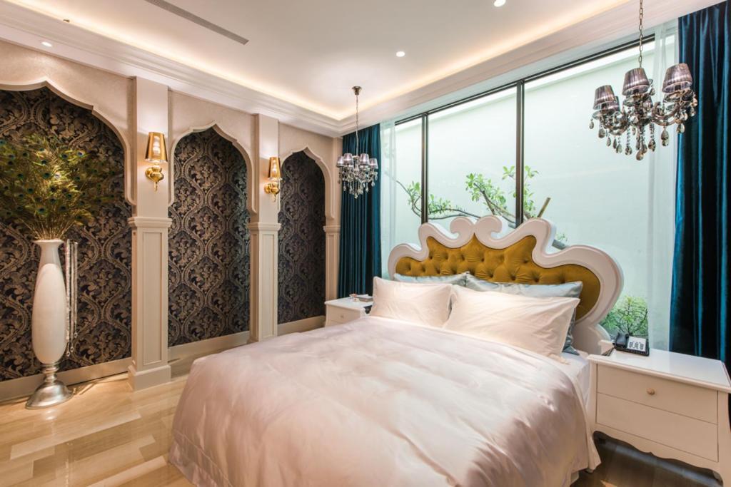 Green Palm Motel Юаньлинь Экстерьер фото