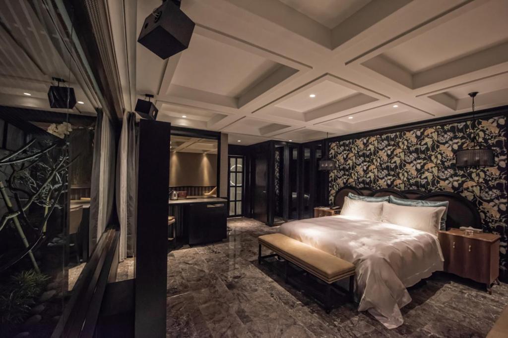 Green Palm Motel Юаньлинь Экстерьер фото