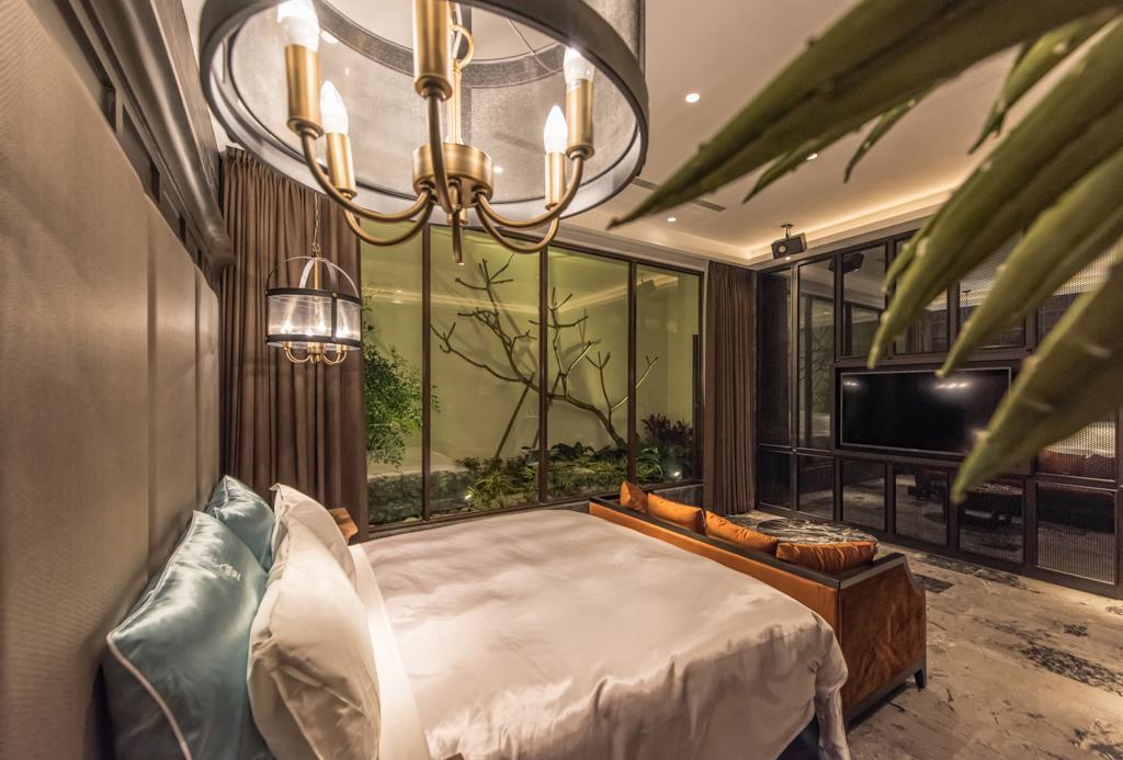 Green Palm Motel Юаньлинь Экстерьер фото