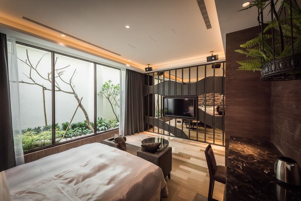Green Palm Motel Юаньлинь Экстерьер фото