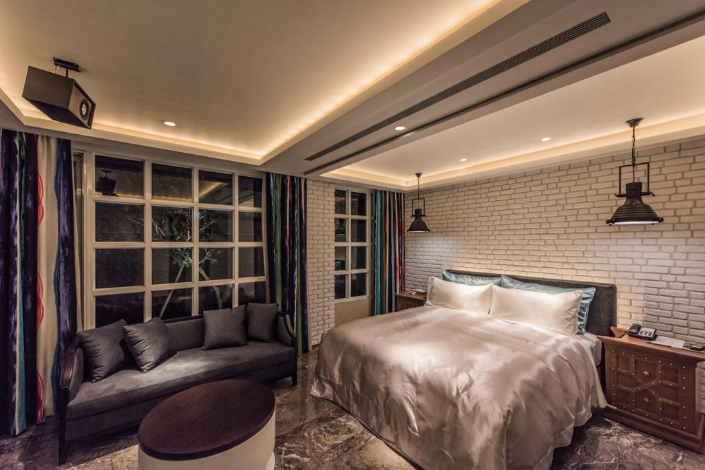 Green Palm Motel Юаньлинь Экстерьер фото