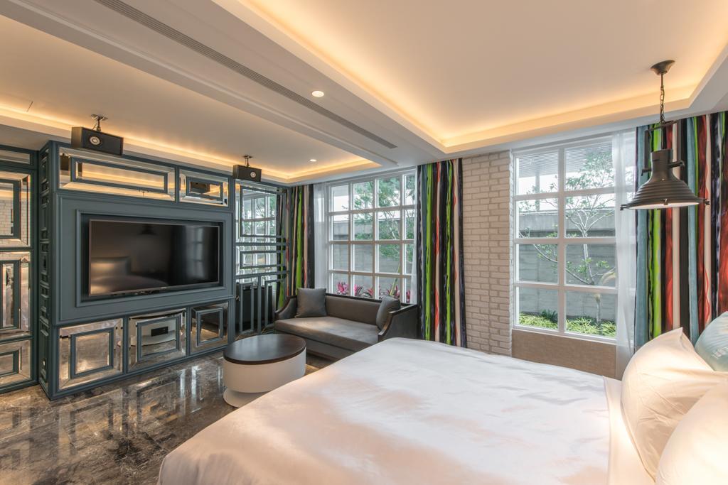 Green Palm Motel Юаньлинь Экстерьер фото