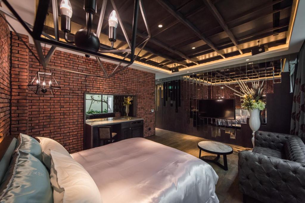Green Palm Motel Юаньлинь Экстерьер фото