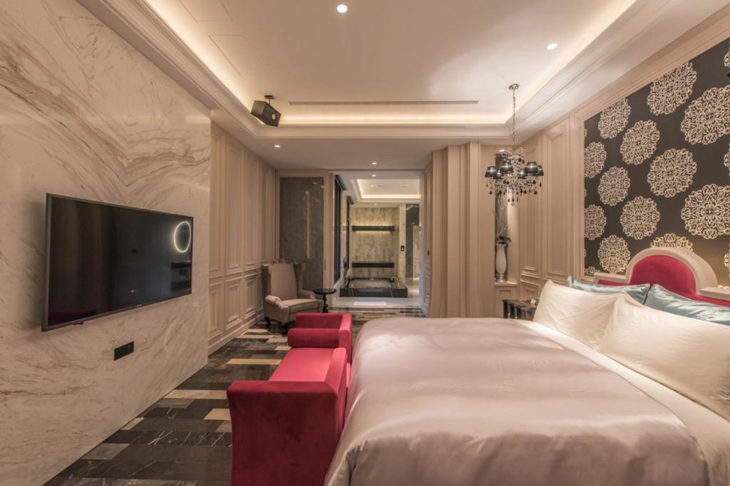 Green Palm Motel Юаньлинь Экстерьер фото